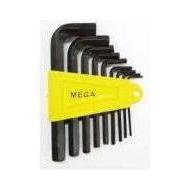 Megatools MHK09CRV 9pcs Hex Key Wrench Set - KHM Megatools Corp. Megatools MHK09CRV 9pcs Hex Key Wrench Set - KHM Megatools Corp.